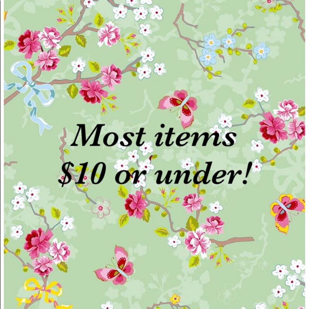 Most items $10 or under!